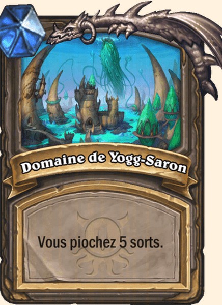 Domaine de Yogg-Saron carte Hearhstone