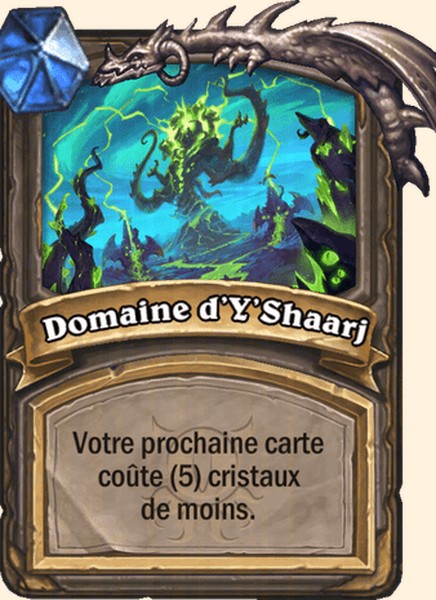 Domaine d’Y’Shaarj carte Hearhstone