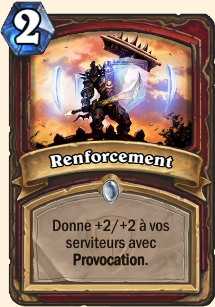 Bolster carte Hearhstone