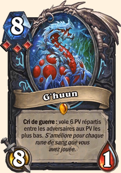 G’huun carte Hearhstone