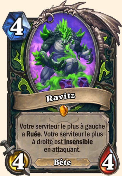 Ravitz carte Hearhstone