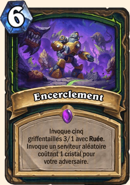 Encerclement carte Hearhstone