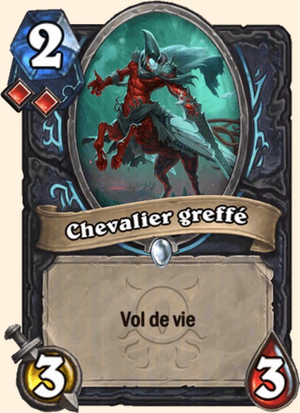 Chevalier greffé carte Hearhstone