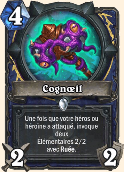 Cognœil carte Hearhstone