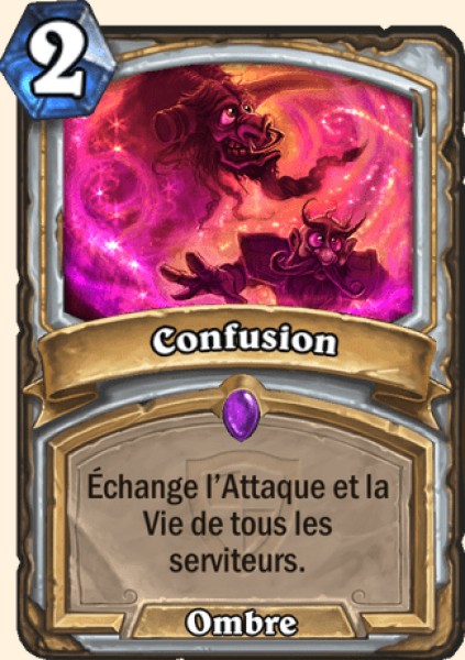 Confusion carte Hearhstone