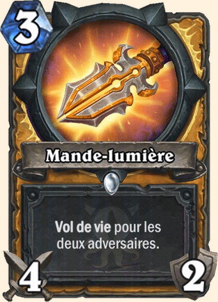 Mande-lumière carte Hearhstone