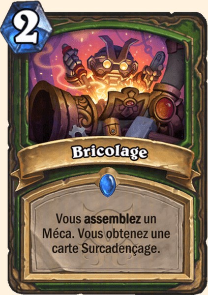Bricolage carte Hearhstone