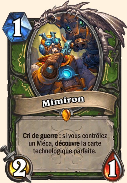 Mimiron carte Hearhstone
