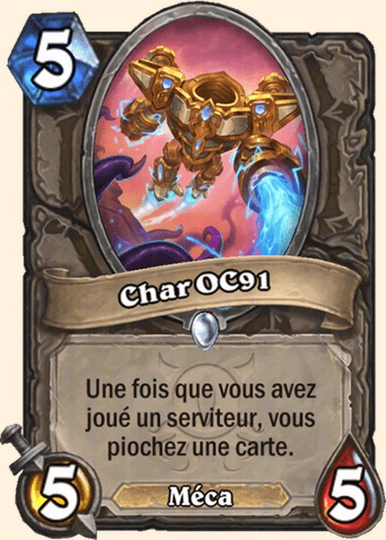 Char OC91 carte Hearhstone