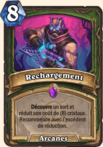 Rechargement carte Hearhstone