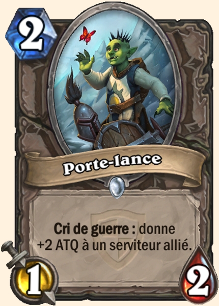 Porte-lance carte Hearhstone