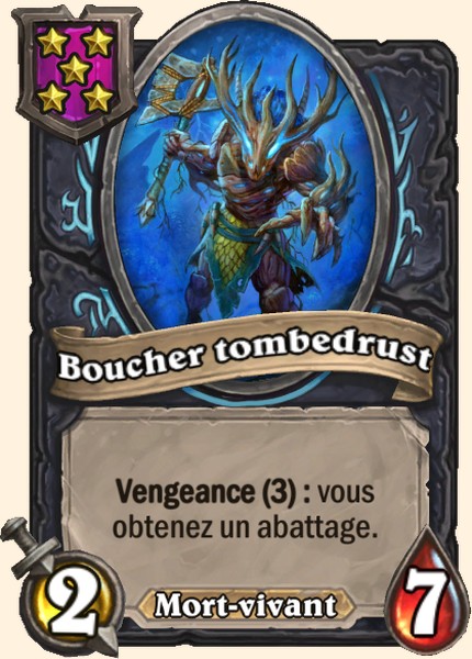 Boucher tombedrust carte Hearhstone