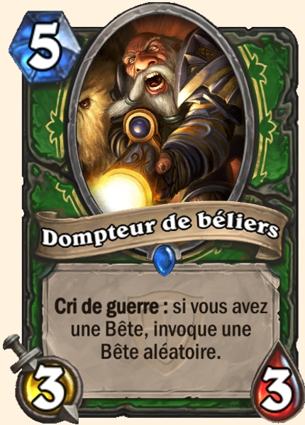 Ram Wrangler carte Hearhstone