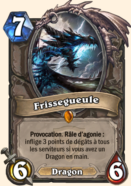 Chillmaw carte Hearhstone