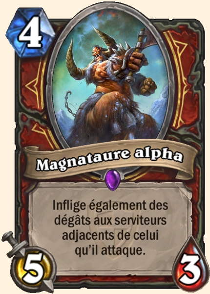 Magnataure alpha carte Hearhstone