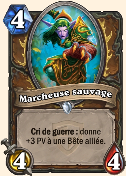 Wildwalker carte Hearhstone