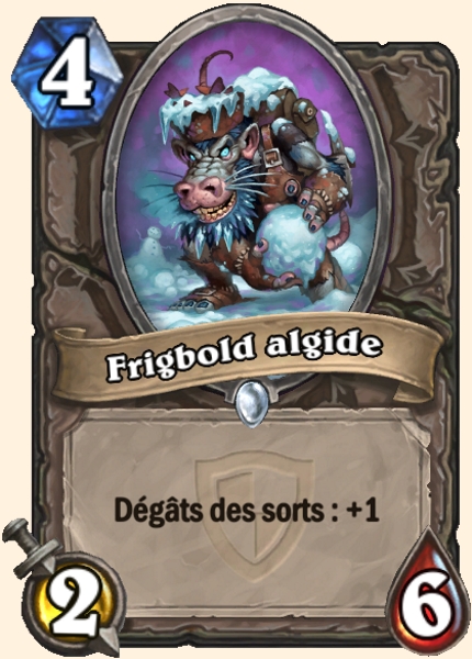Frigid Snobold carte Hearhstone