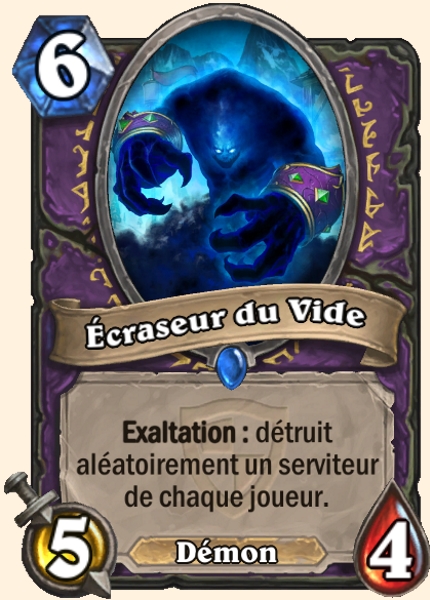 Void Crusher carte Hearhstone