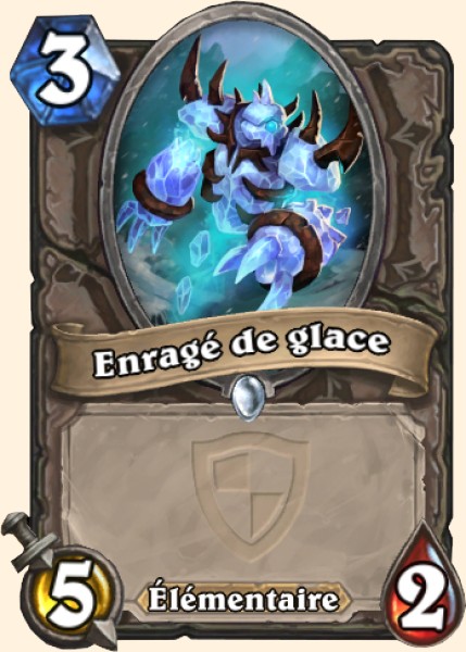 Ice Rager carte Hearhstone