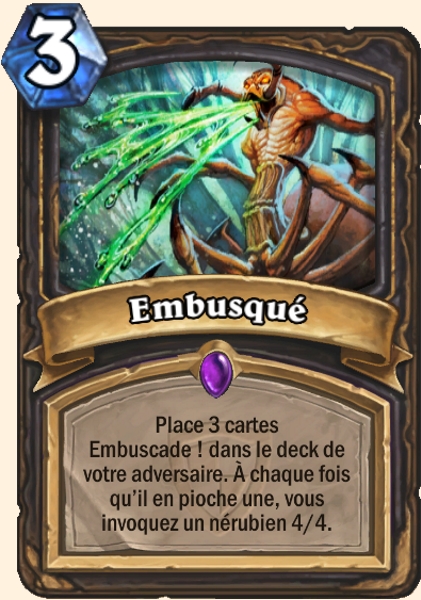 Beneath the Grounds carte Hearhstone