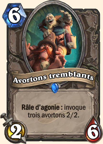 Wobbling Runts carte Hearhstone