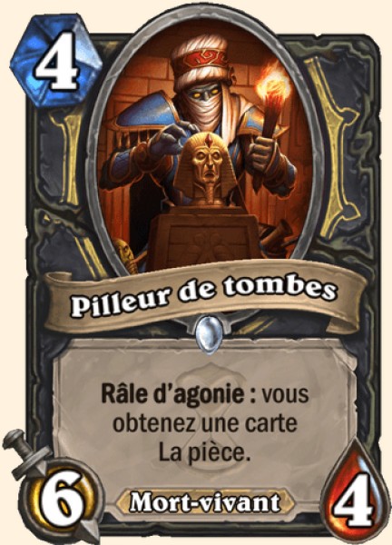 Tomb Pillager carte Hearhstone