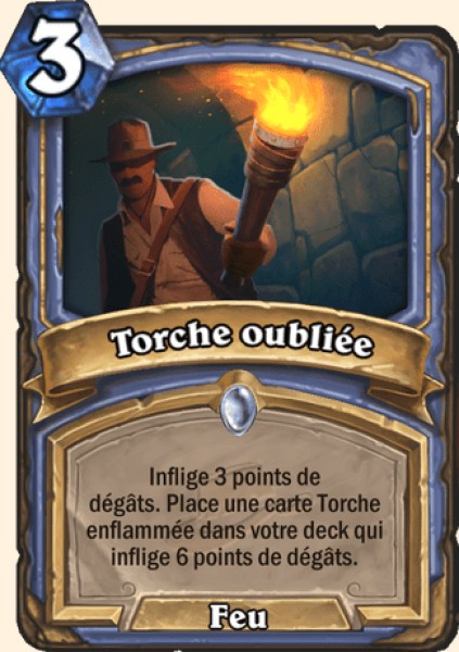 Torche carte Hearhstone