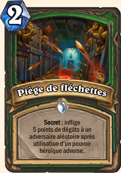 Dart trap carte Hearhstone