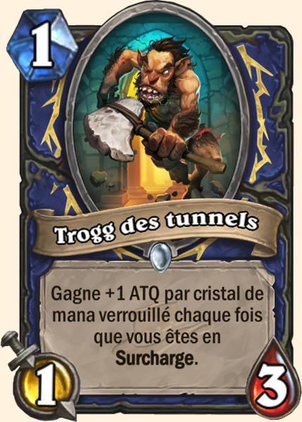 Tunnel Trogg carte Hearhstone