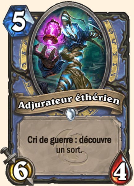 Ethereal Conjurer carte Hearhstone