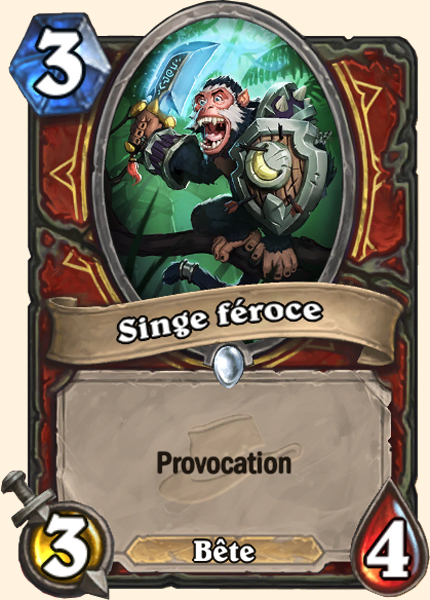 Fierce Monkey carte Hearhstone