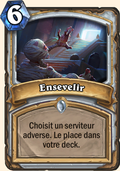 Entomb carte Hearhstone