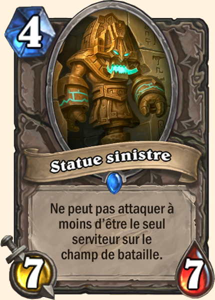 Eerie Statue carte Hearhstone