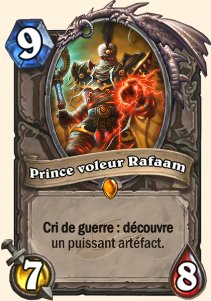 Archi-Thief Rafaam carte Hearhstone