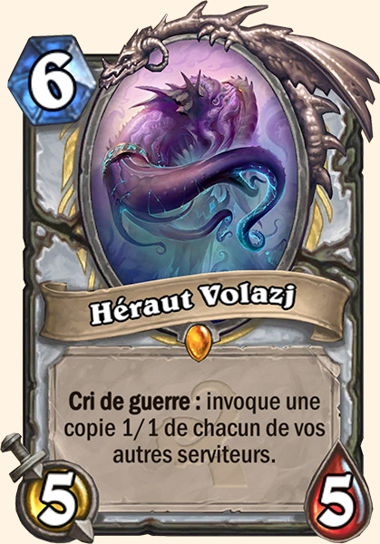 Herald Volazj carte Hearhstone