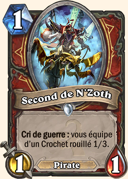 Second de N'Zoth carte Hearhstone