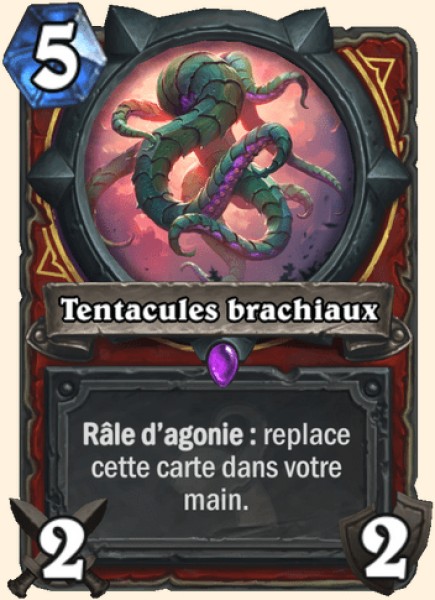 Tentacles for Arms carte Hearhstone