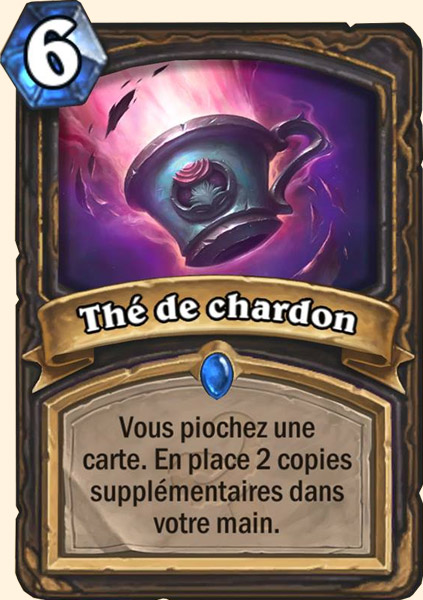 The de chardon carte Hearhstone