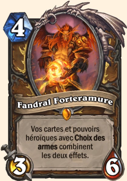 Fandral Forteramure carte Hearhstone