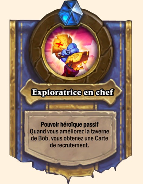 Elise héros Hearthstone