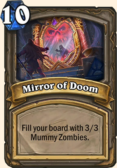 Mirror of Doom carte Hearthstone
