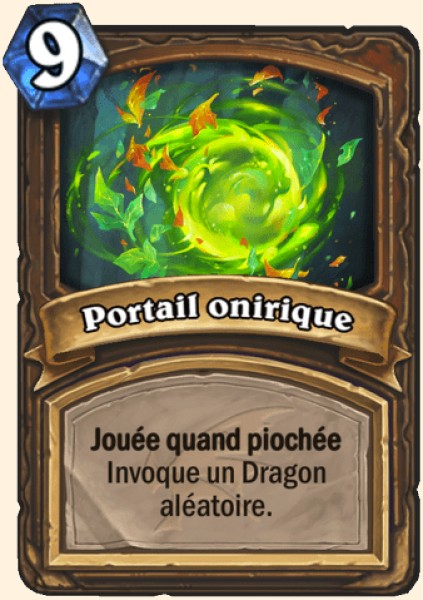 Portail onirique carte Hearthstone