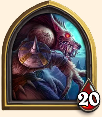 Portrait Grand Méchant Loup Hearthstone