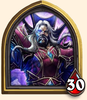 Portrait Ombre d'Aran Hearthstone