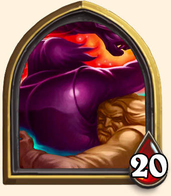 Portrait Le Roi Noir (partie d'échecs) Hearthstone