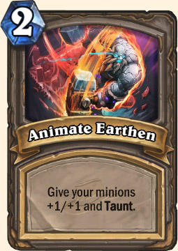 Animate Earthen Hearthstone