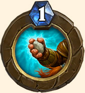 Lancer de Rochers ! - Pouvoir Ligue des explorateurs Hearthstone Chariot de mine