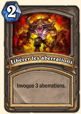 Libérer les aberrations Carte Hearthstone Maloriak