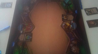 Un plateau Hearthstone criant de vérité