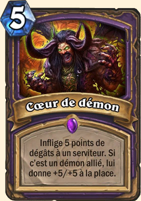 Coeur de démon carte Gobelins et Gnomes